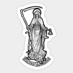 Santisma Muerte Saint Death Sticker